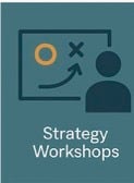 Strategy workshops icon